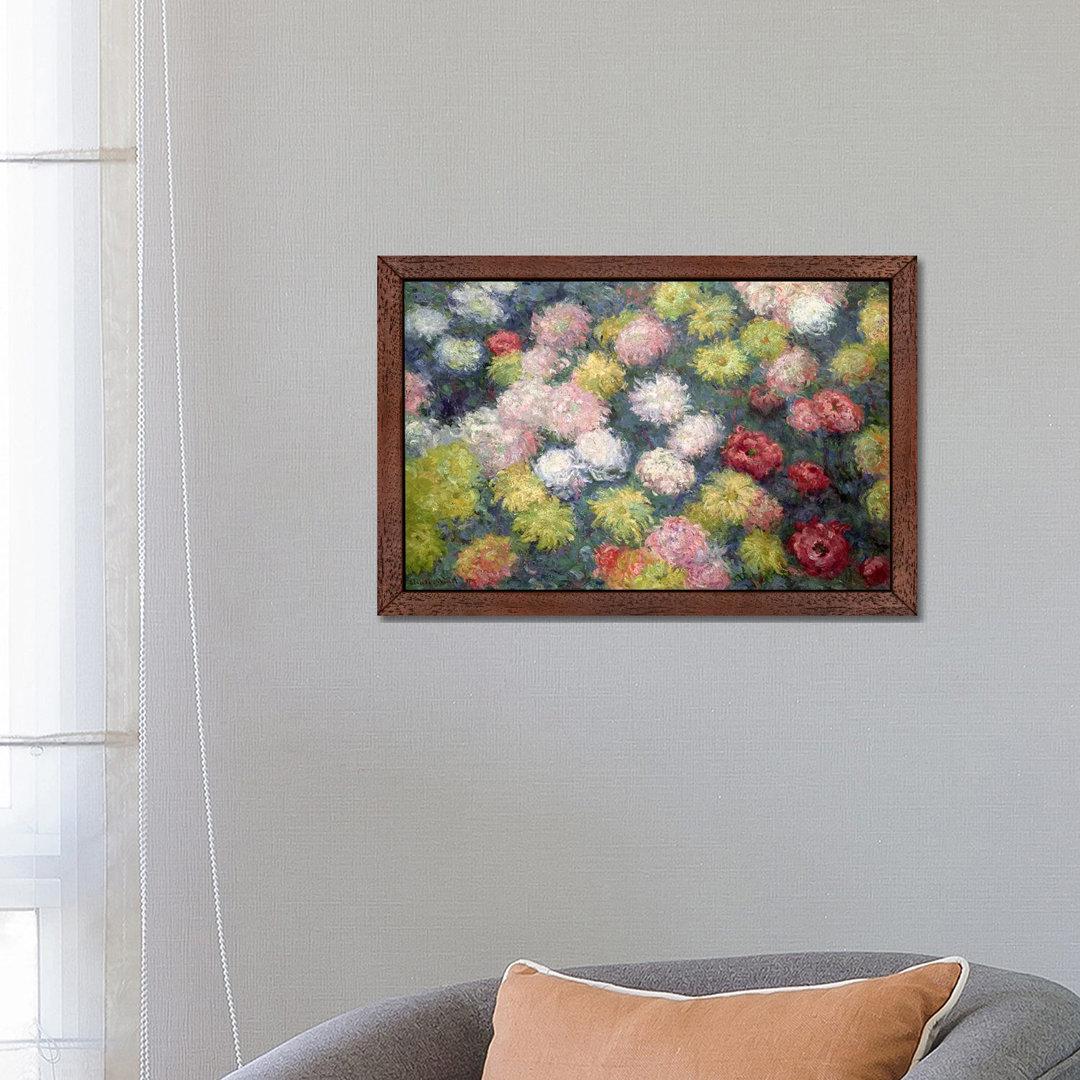 Chrysanthemums, 1897 by Claude Monet - Painting on Canvas
