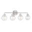 Éclairage pour salle de bain 4 lumières Mason en nickel satiné-119773837-119773834-119773832