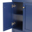 Meuble-lavabo 30 po avec lavabo en céramique - Tiroirs à fermeture en douceur-1387094091-1387094090
