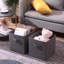 4 Pieces Collapsible Storage Cube Boxes with Handle-1876696552