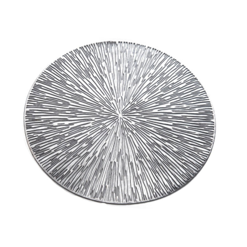 Napperon 15 "Signature, Argent