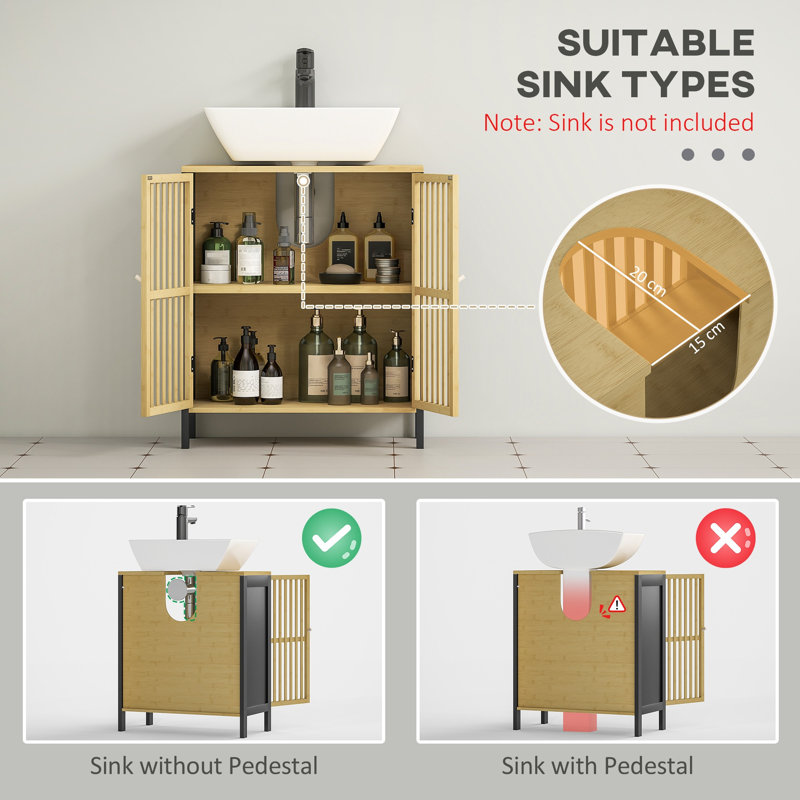 60cm Bathroom Vanity Base Only