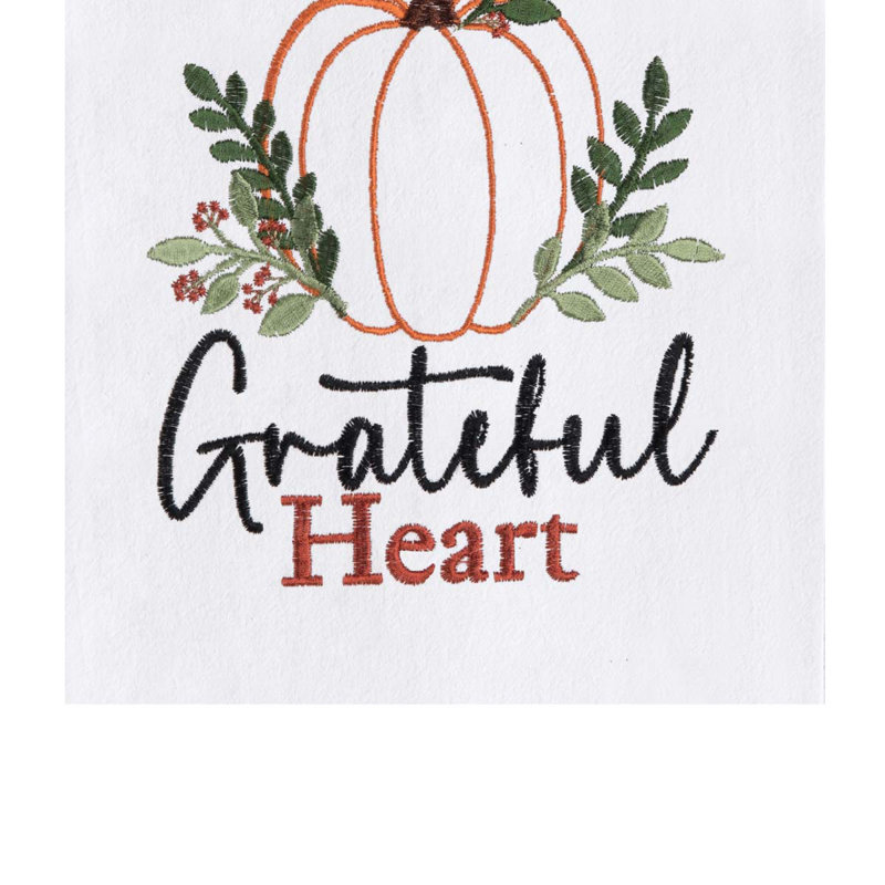 Serviette de citrouille Grateful Heart