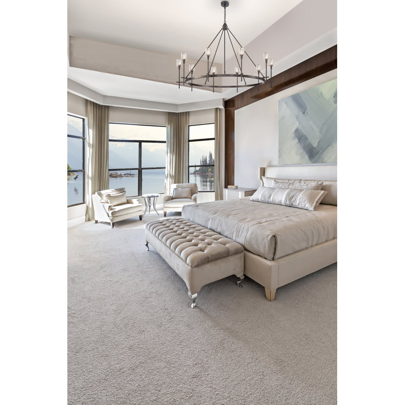 Salita 10 - Light Chandelier, Polished Nickel