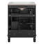 Meuble-lavabo avec lavabo en céramique, 2 tiroirs et tablette réglable-129595734