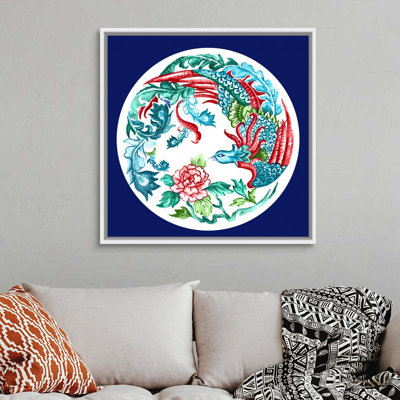 «Peacock in the Garden» par Eva Watts - reproduction d'art