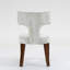 Dining Chair Set of Two with Solid Wood Frame-905887971