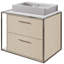 Aquagrande 18.5'' L Bathroom Sink-1208464135