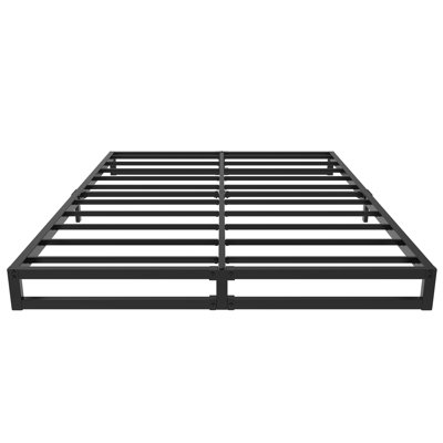 Base de lit plateforme en métal