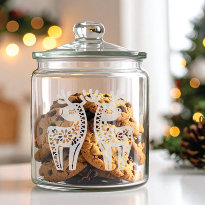 Pot à biscuits Scandi Deer