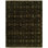 Dontate Wool Southwestern Area Rug in Black