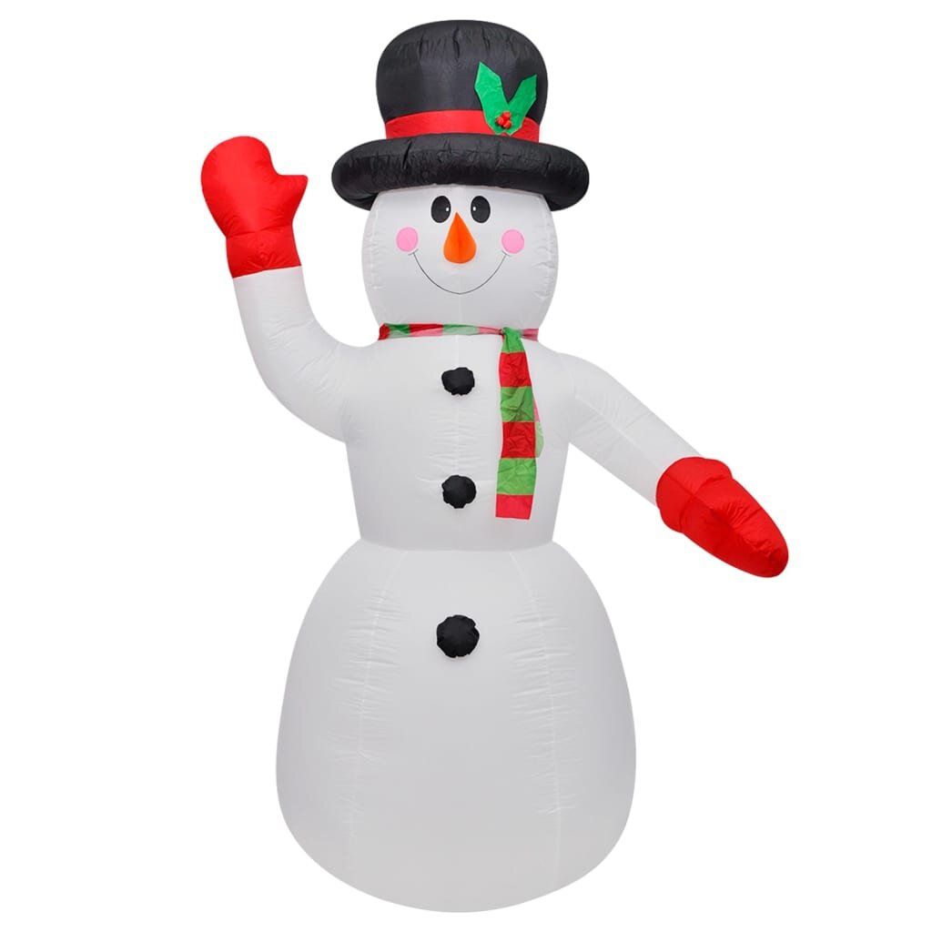 The Holiday Aisle® Christmas Inflatable Snowman 8 ft | Wayfair