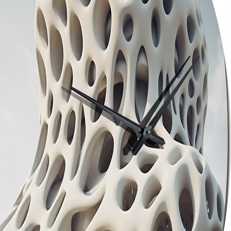 Horloge murale Organic Architectural Flow IV, Grand
