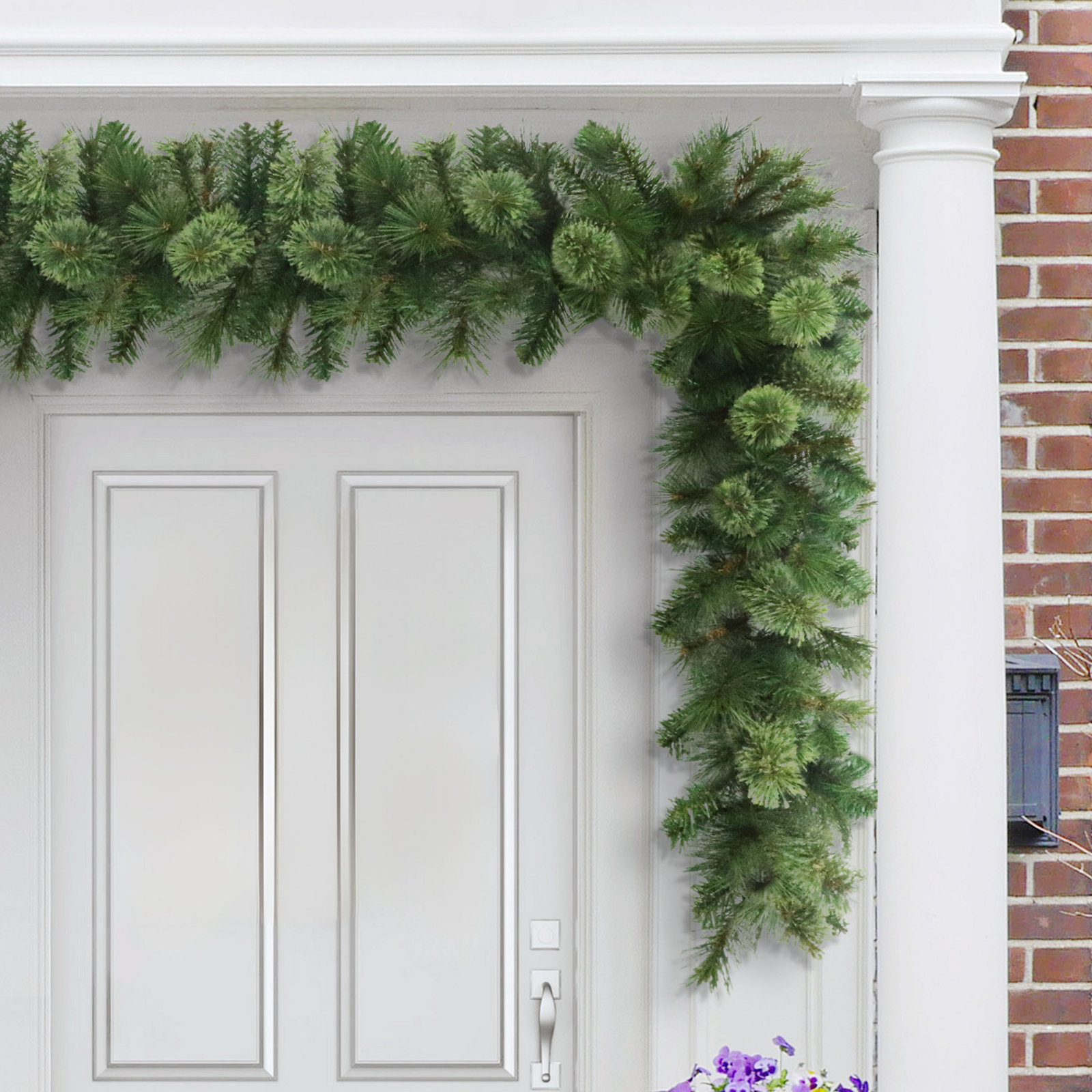 Artificial Teton Pine Christmas Garland
