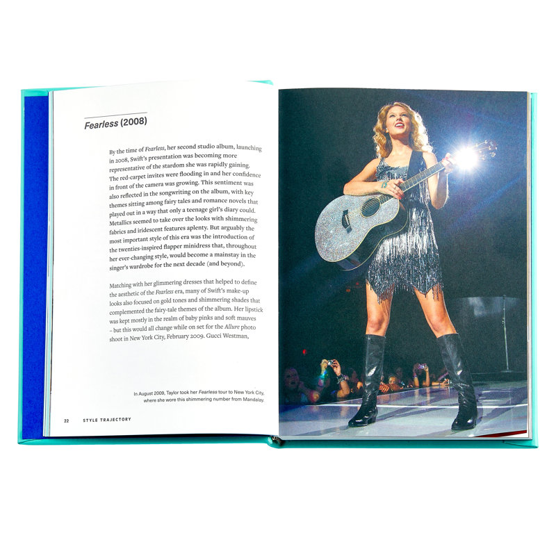 Icons of Style: Taylor Swift Leather Bound Book