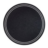 Pearls Vinyl Round Placemats