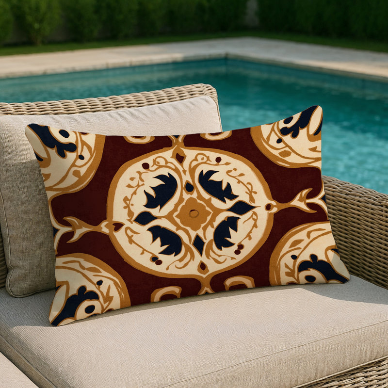 Royal Canopy Indoor And Outdoor Throw Pillow, Rectangle 14"H x 20"W