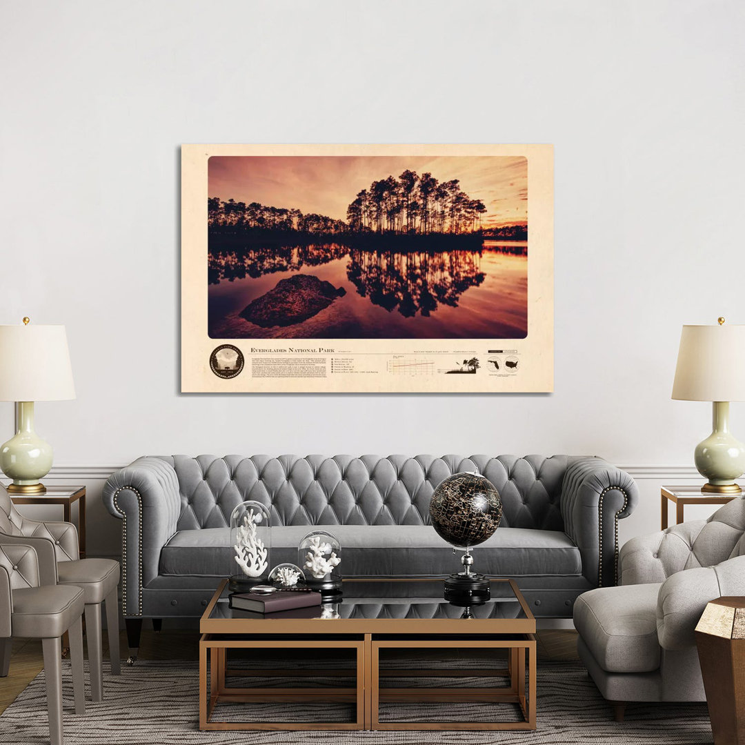 Everglades National Park - Wrapped Canvas Painting