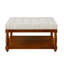 Repose-pieds carré capitonné avec tablette de rangement-2130859665-2130859669
