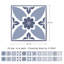 Ackworth Abstract Non-Wall Damaging Tile Decal
