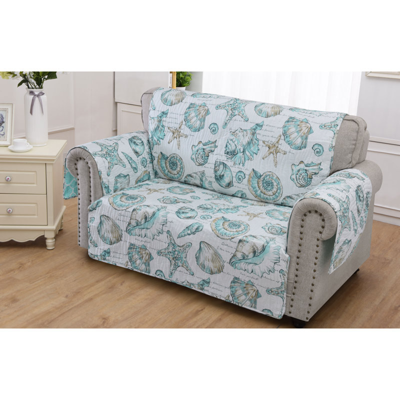 Housse pour meuble réversible Cruz, H 76 po x l 103 po x P 0,25 po, Blanc