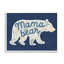 «Stupell Industries Blue Mama Bear Botanicals», art mural sur toile par Laura Marshall-91308679