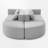 Upholstered Boneless Modular Sectional-213510066