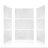 36" W x 72" H 9-Piece Acrylic Shower & Tub Wall Panel, Quick Install & Cuttable, 1/8" (2.8mm) Thickened-119418628-126286036