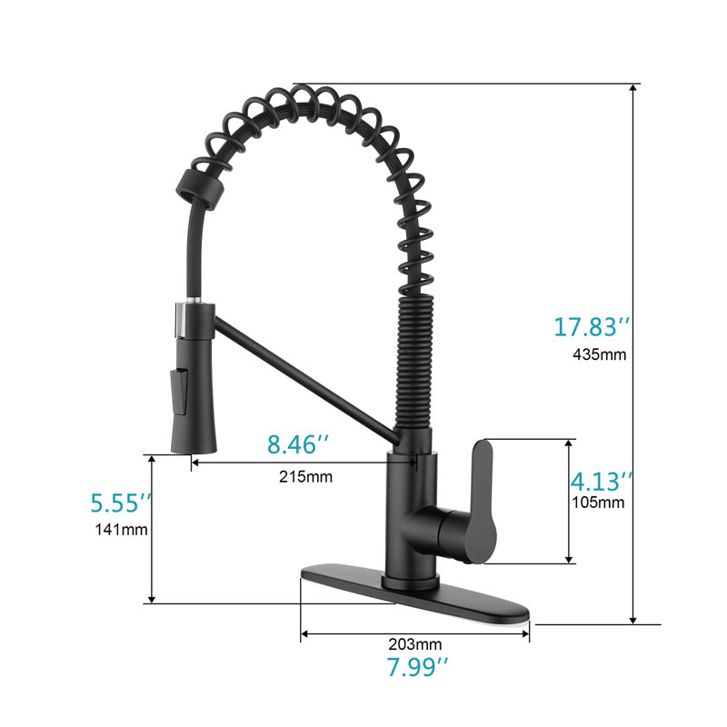 Landolt Pull Down Kitchen Faucet