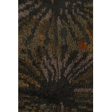 Vintage Swedish Rya Rug, Retro Scandinavian Bursting Design - Rug & Kilim
