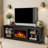 Aiert TV Stand for TVs up to 78" with Fireplace Included-441516466
