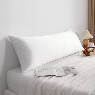 Housse de coussin satiné pour le corps, housse de coussin cachée à fermeture à glissière, refroidissement par glissement - NTBAY