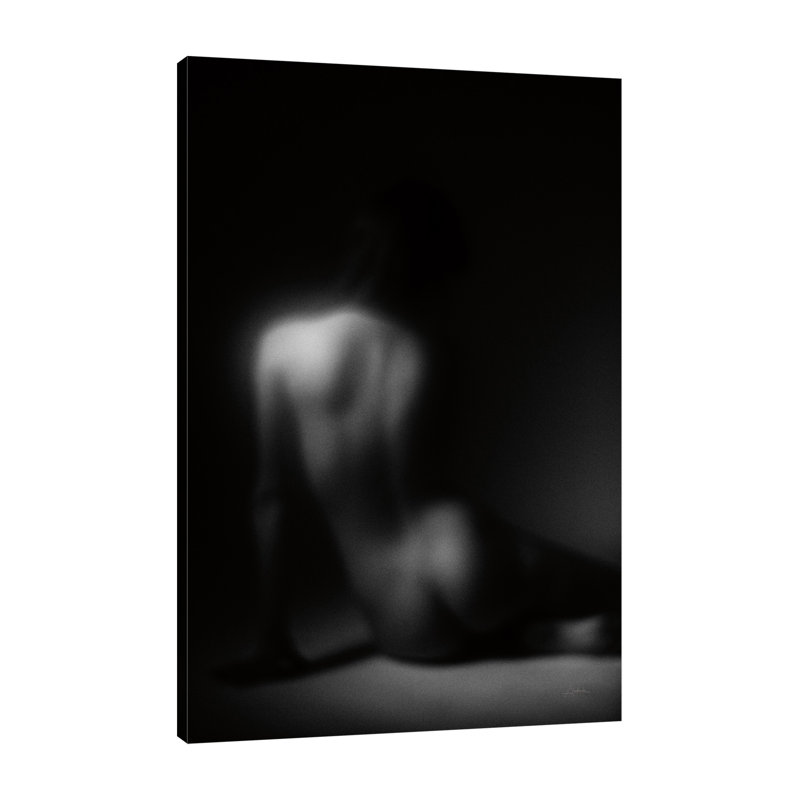 «Silhouette», toile tendue par Aledanda, H 18 po x l 12 po x P 1,5 po