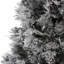 Arbre de Noël artificiel épinette noir enneigé 7,5 pi - non éclairé