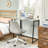 Folding Desk, Small Foldable Desk 31.5" for Small Spaces, Space Saving Computer Table Writing Workstation for Home Office, Easy Assembly