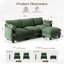 Canapé modulaire rembourré à 3 places Acker Cloud de 105 po Acker-1964625313-1968206805