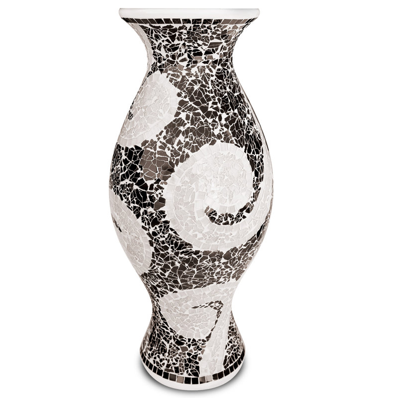 Vase de plancher en terre cuite Kacie-Mai
