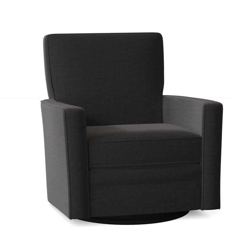 Fauteuil d'appoint pivotant rembourré, Non, Paradigme 45 - noir