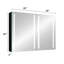 Armoire à pharmacie l 40,17 po et miroir H 30,17 po