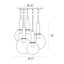 Bubbles 5 - Light Pendant-353051495-353051494