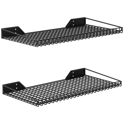 2 Pack Garage Wall Rack Wall Mounted Storage Rack For Garage Closet Laundry Room