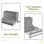 Grand lit escamotable avec port USB et tablettes amovibles de chaque côté-1735745124-1735745120