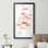 Coral Medley II - cadre photo, reproduction d'art sur papier