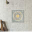 «Mandala Delight I Yellow Grey» par Danhui Nai, art mural sur toile-61242008