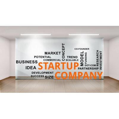 Startup Company Wall Decor Startup Office Decal Wall Decea