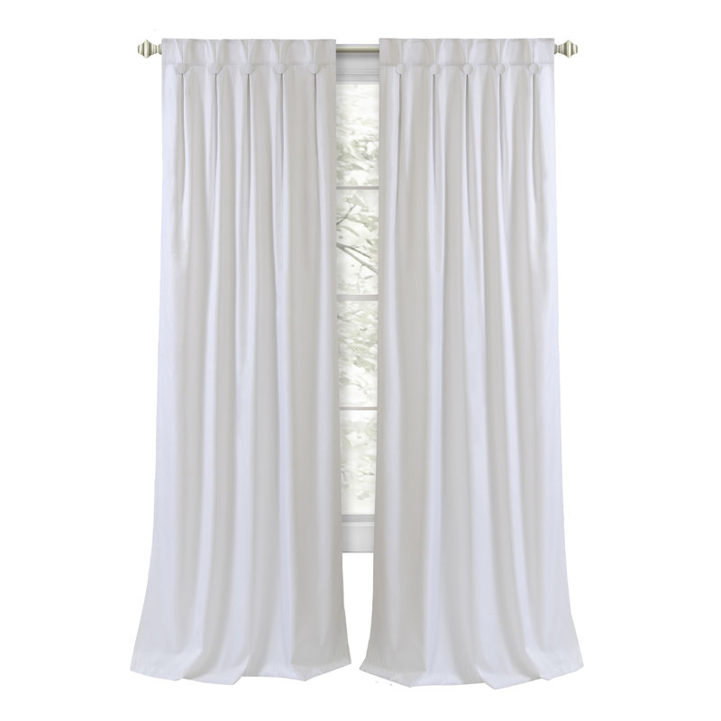 Panneau occultant plissé 34 x 84 Grant, Blanc