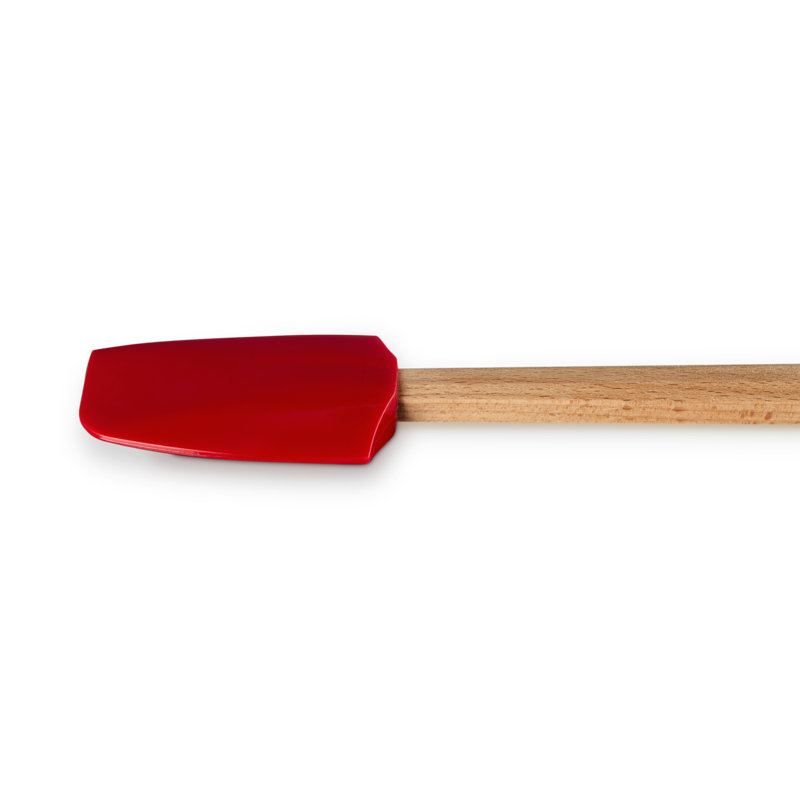 Le Creuset Signature Silicone Small Spatula, Sea Salt, Cerise