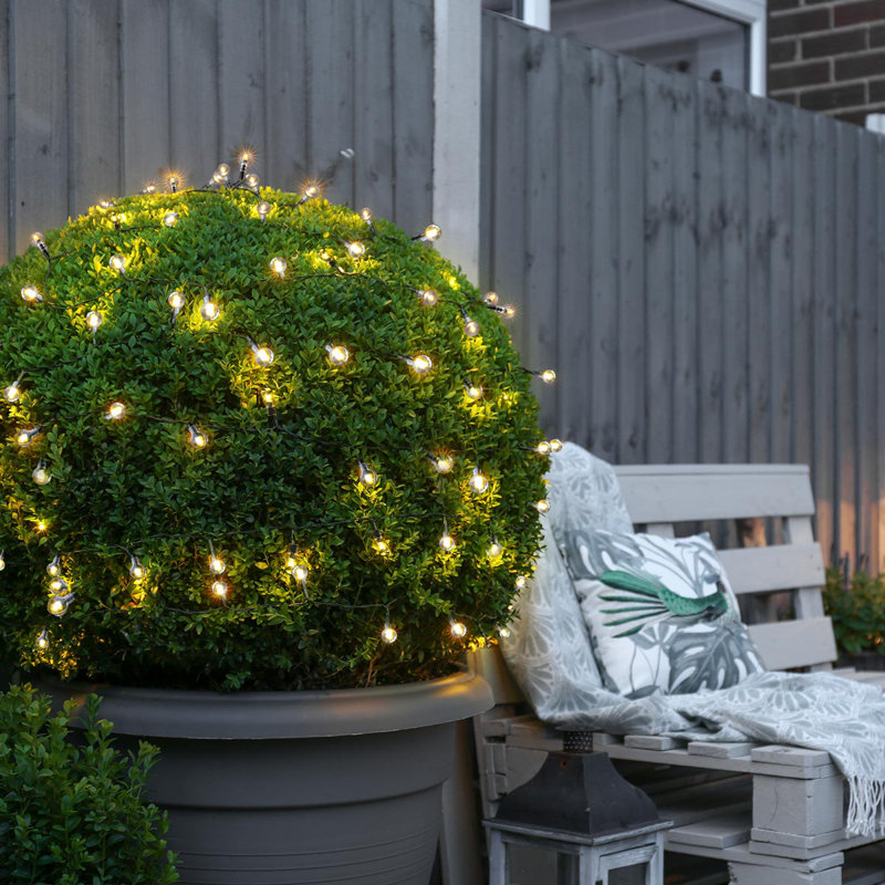 Stone 2050cm LED Battery Powered 200 - Bulb Fairy String Light, Warm White