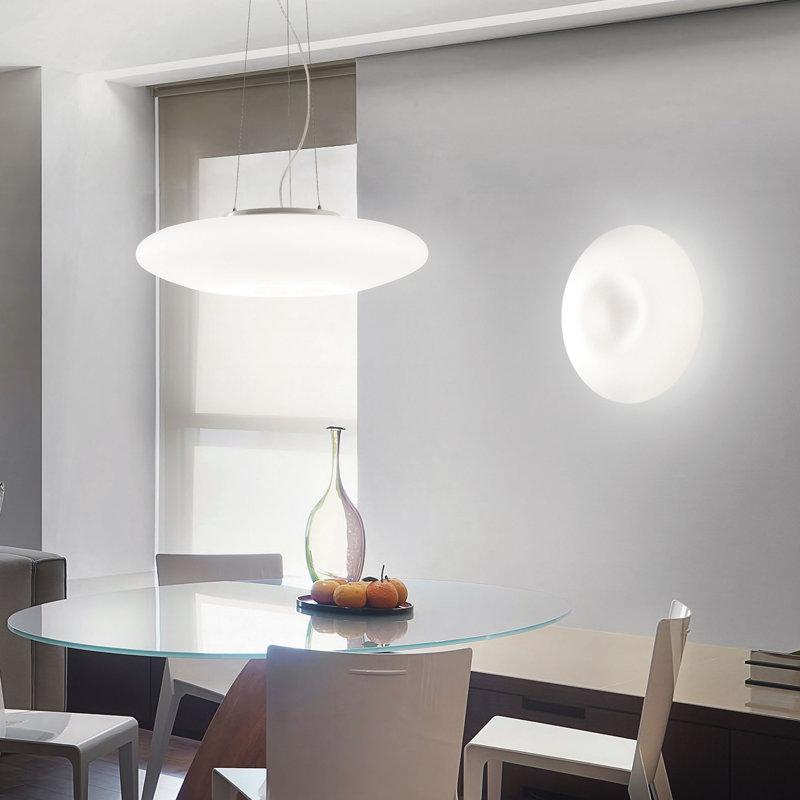 3 - Light White Unique/Statement Pendant