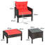 Rares 2 Seater Rattan Conversation Set